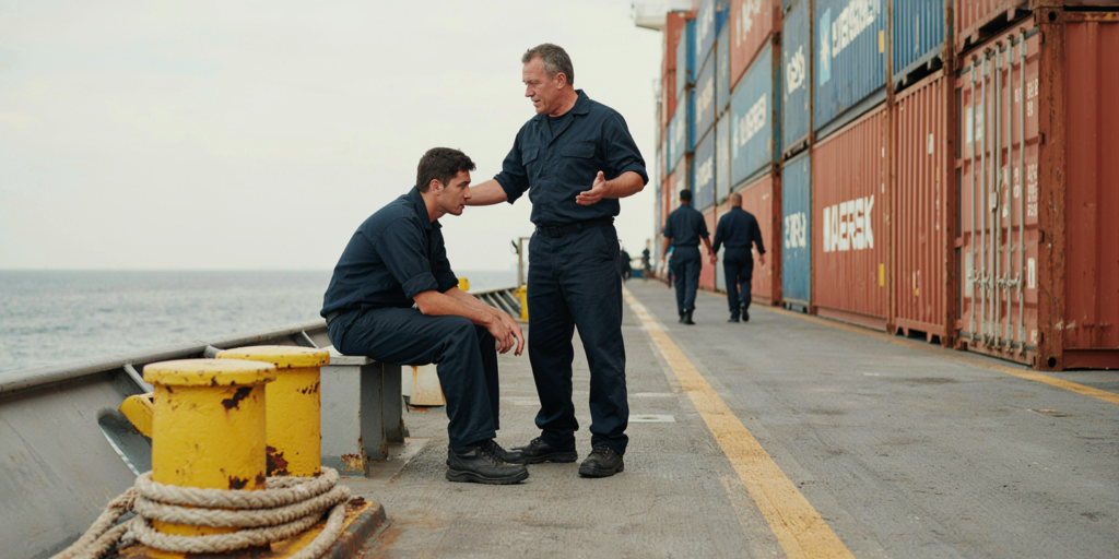 Psychological First Aid at Sea: A Practical Guide for Maritime Teams